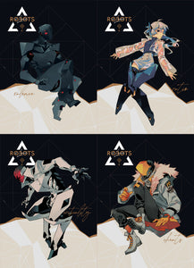 5 x 7 Original Prints | R&L Characters