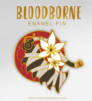 Bloodborne Saw Cleaver Enamel Pin