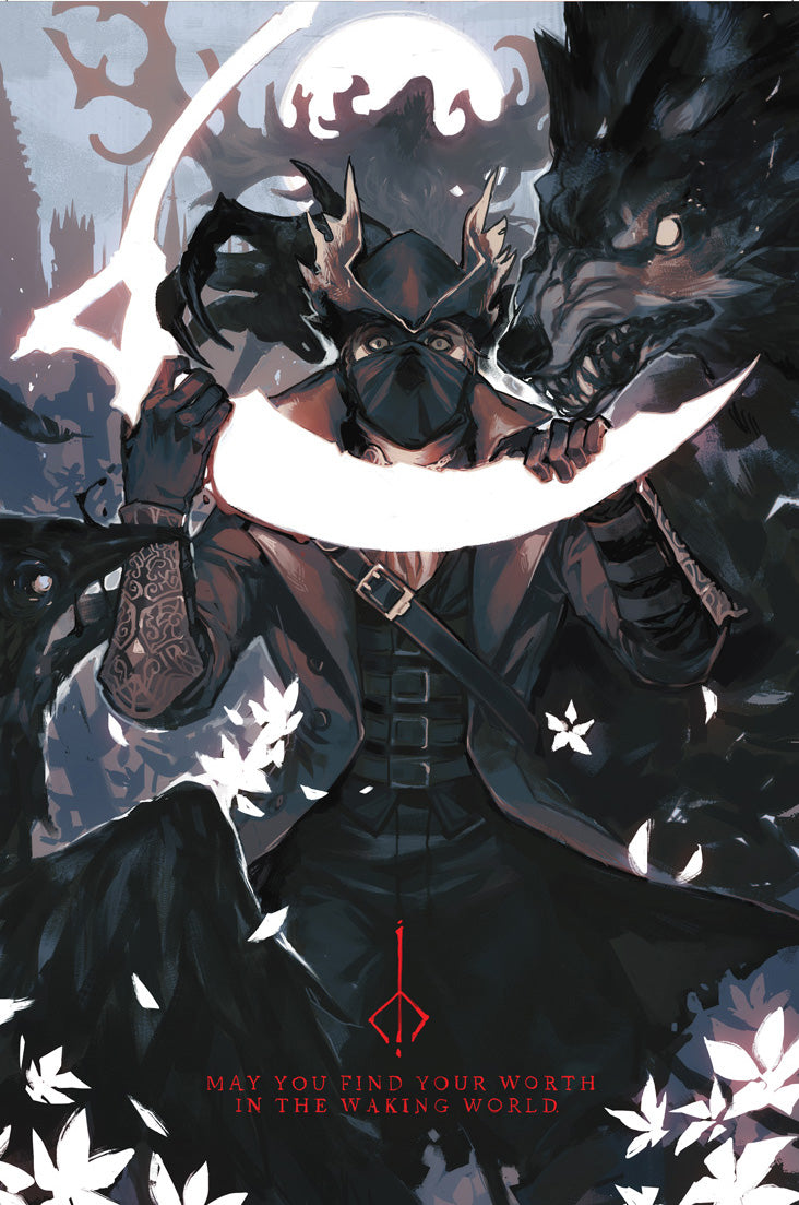 Bloodborne Print | May you find your worth in the waking world
